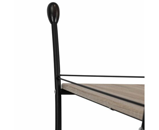 Стол сервировочный Марко дуб сонома/эбеновое дерево/черный, изображение 8 | Интернет магазин мебели и декора LifeDekor