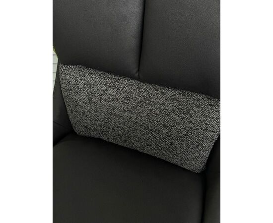 Стул Marlin ткань комби серый, поворотно-возвратный механизм 360 градусов, изображение 6 | Интернет магазин мебели и декора LifeDekor