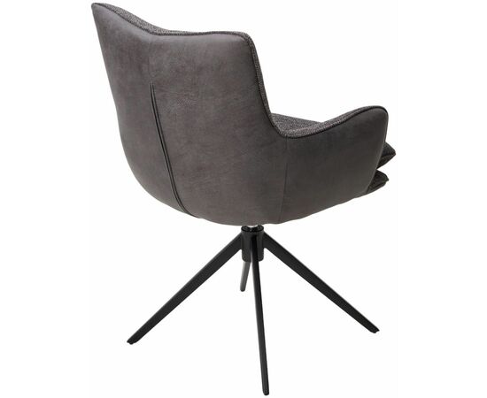 Студ Mojo ткань комби серый, поворотно-возвратный механизм 360 градусов, изображение 2 | Интернет магазин мебели и декора LifeDekor