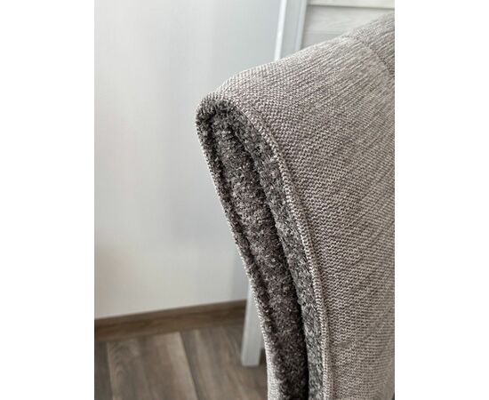 Стул с подлокотниками Rico ткань серый, поворотно-возвратный механизм 360 градусов, изображение 6 | Интернет магазин мебели и декора LifeDekor