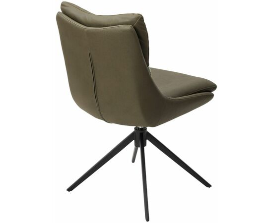 Стул Marlin ткань комби зеленый, поворотно-возвратный механизм 360 градусов, изображение 2 | Интернет магазин мебели и декора LifeDekor