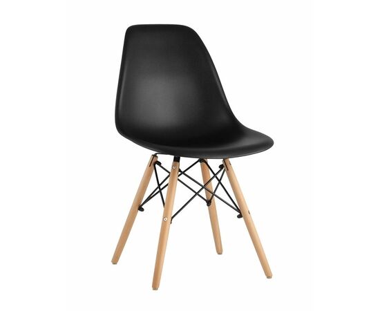 Стул Eames Style DSW черный (разборный каркас) | Интернет магазин мебели и декора LifeDekor