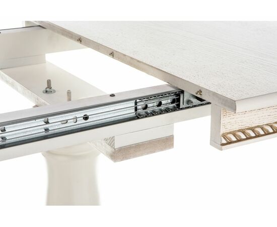 Стол деревянный Кантри 120 молочный / золотая патина, изображение 7 | Интернет магазин мебели и декора LifeDekor