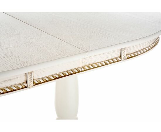 Стол деревянный Кантри 120 молочный / золотая патина, изображение 8 | Интернет магазин мебели и декора LifeDekor