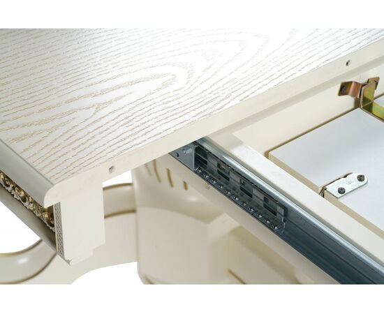 Стол деревянный Кассиль крем / золотая патина, изображение 7 | Интернет магазин мебели и декора LifeDekor