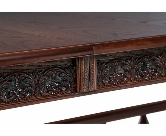 Стол деревянный Кассиль орех / коричневая патина, изображение 7 | Интернет магазин мебели и декора LifeDekor