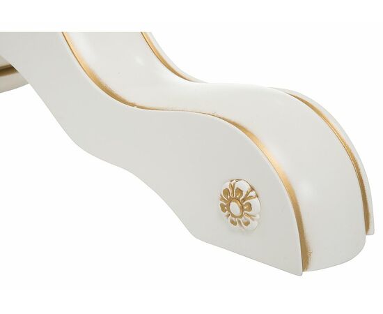 Стол деревянный Лорд молочный / золотая патина, изображение 9 | Интернет магазин мебели и декора LifeDekor