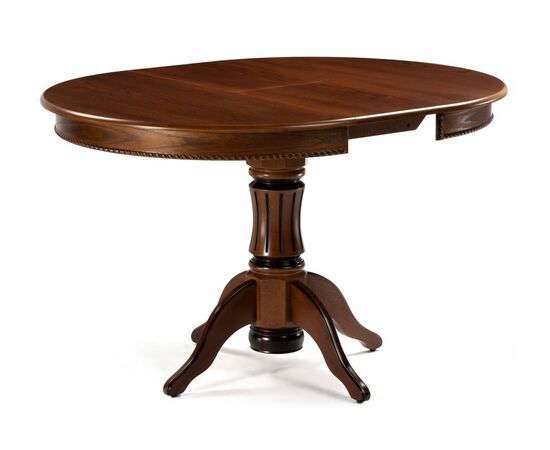 Стол деревянный Павия 100 орех с коричневой патиной, изображение 2 | Интернет магазин мебели и декора LifeDekor