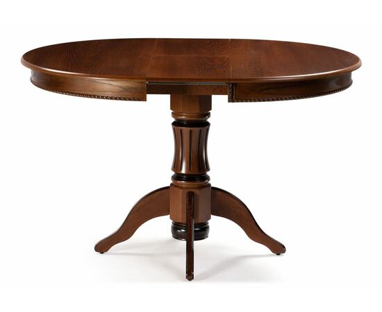 Стол деревянный Павия 100 орех с коричневой патиной, изображение 3 | Интернет магазин мебели и декора LifeDekor