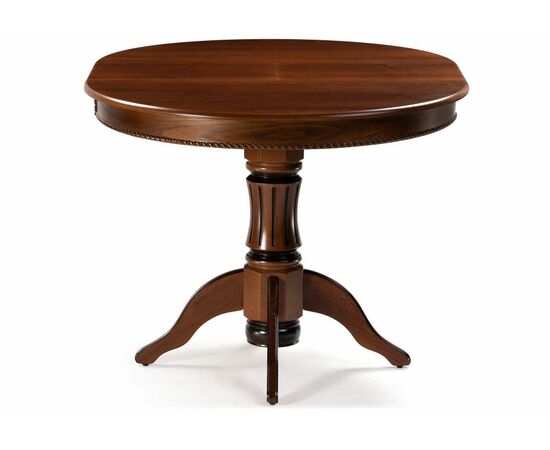 Стол деревянный Павия 100 орех с коричневой патиной, изображение 4 | Интернет магазин мебели и декора LifeDekor