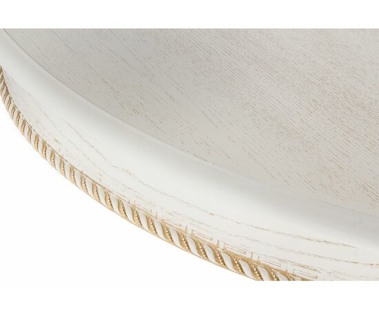 Стол деревянный Павия молочный / золото патина, изображение 7 | Интернет магазин мебели и декора LifeDekor