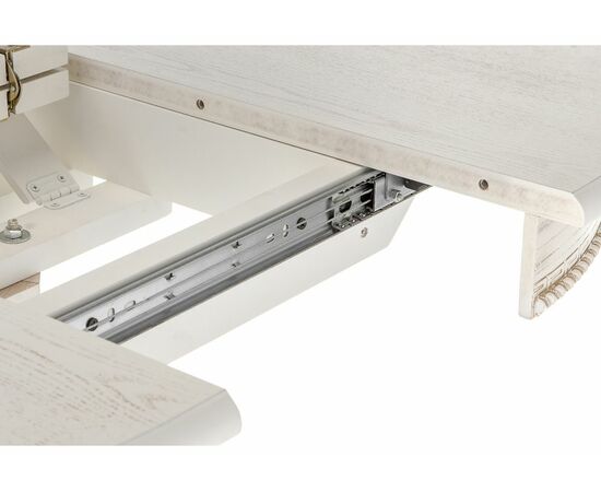 Стол деревянный Павия молочный / золото патина, изображение 9 | Интернет магазин мебели и декора LifeDekor