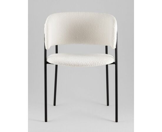 Кресло Нэлли New, букле белый, изображение 5 | Интернет магазин мебели и декора LifeDekor