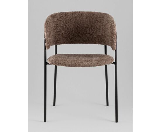 Кресло Нэлли New, букле коричневый, изображение 3 | Интернет магазин мебели и декора LifeDekor