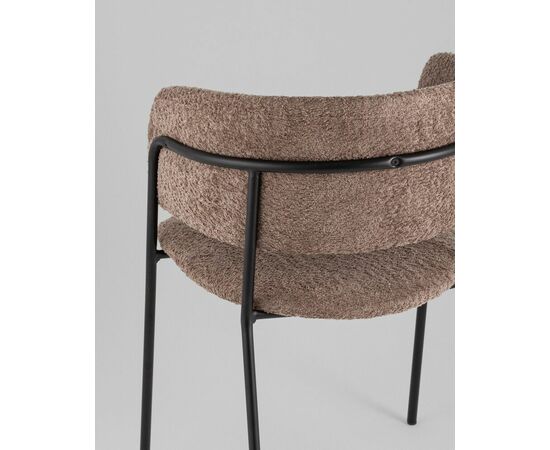 Кресло Нэлли New, букле коричневый, изображение 7 | Интернет магазин мебели и декора LifeDekor