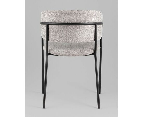 Кресло Нэлли New, букле светло-серый, изображение 5 | Интернет магазин мебели и декора LifeDekor