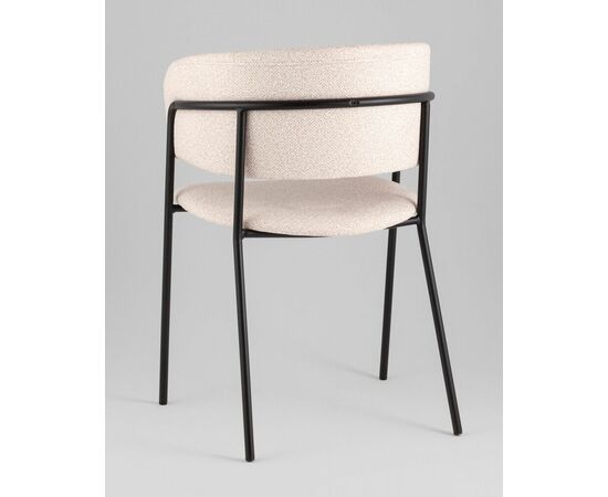 Кресло Нэлли New буклированный велюр бежевый, изображение 6 | Интернет магазин мебели и декора LifeDekor