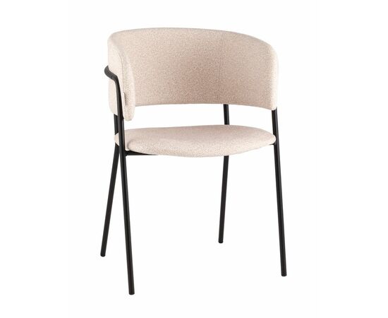 Кресло Нэлли New буклированный велюр бежевый | Интернет магазин мебели и декора LifeDekor