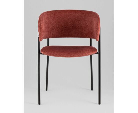 Кресло Нэлли New буклированный велюр терракотовый, изображение 5 | Интернет магазин мебели и декора LifeDekor