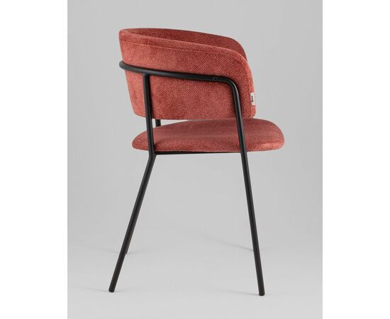 Кресло Нэлли New буклированный велюр терракотовый, изображение 6 | Интернет магазин мебели и декора LifeDekor