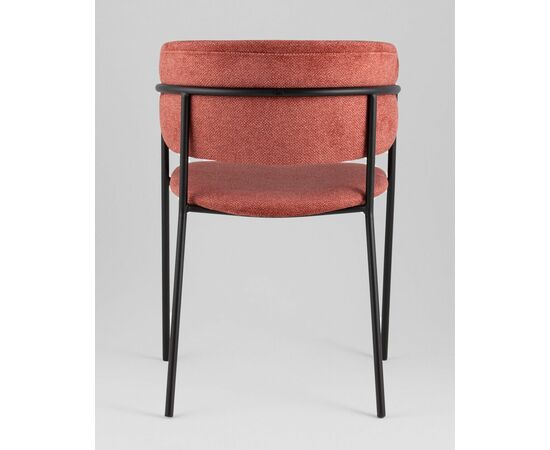 Кресло Нэлли New буклированный велюр терракотовый, изображение 7 | Интернет магазин мебели и декора LifeDekor