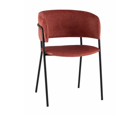 Кресло Нэлли New буклированный велюр терракотовый | Интернет магазин мебели и декора LifeDekor