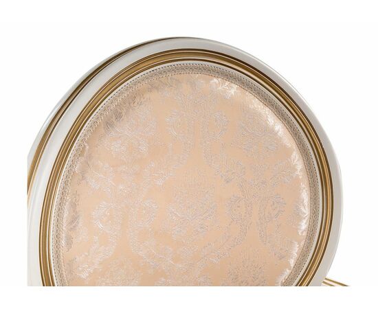 Стул деревянный Данте молочный / золотая патина, изображение 9 | Интернет магазин мебели и декора LifeDekor