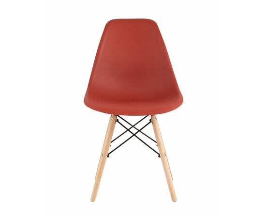 Стул Eames Style DSW терракотовый (разборный каркас), изображение 2 | Интернет магазин мебели и декора LifeDekor