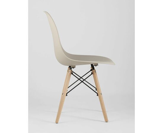 Стул Eames Style DSW бежевый x4 (разборный каркас), изображение 7 | Интернет магазин мебели и декора LifeDekor