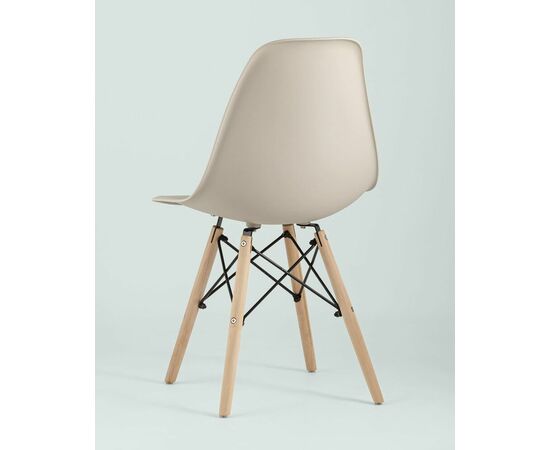 Стул Eames Style DSW бежевый x4 (разборный каркас), изображение 9 | Интернет магазин мебели и декора LifeDekor