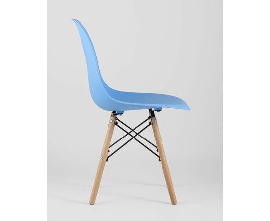 Стул Eames Style DSW голубой x4 (разборный каркас), изображение 6 | Интернет магазин мебели и декора LifeDekor