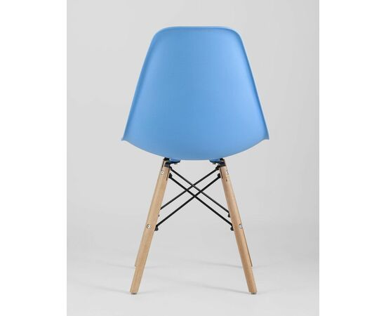 Стул Eames Style DSW голубой x4 (разборный каркас), изображение 7 | Интернет магазин мебели и декора LifeDekor