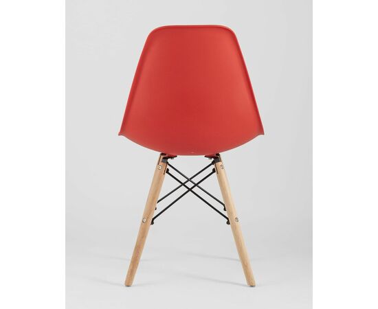 Стул Eames Style DSW красный x4 (разборный каркас), изображение 7 | Интернет магазин мебели и декора LifeDekor