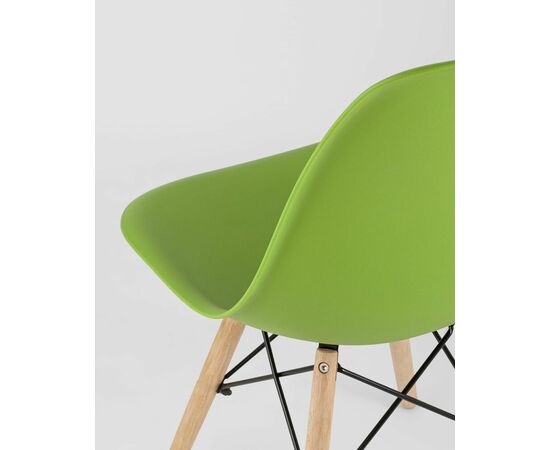 Стул Eames Style DSW зеленый x4 (разборный каркас), изображение 9 | Интернет магазин мебели и декора LifeDekor