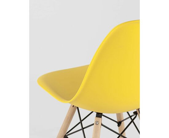 Стул Eames Style DSW желтый (разборный каркас), изображение 9 | Интернет магазин мебели и декора LifeDekor