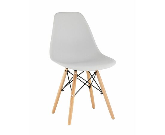 Стул Eames Style DSW светло-серый (разборный каркас) | Интернет магазин мебели и декора LifeDekor