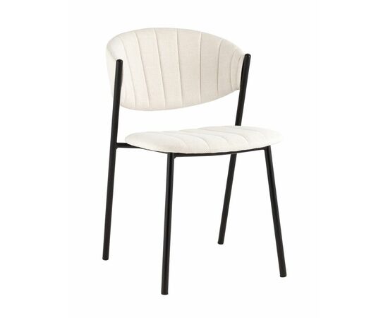 Стул Харпер ткань рогожка молочный | Интернет магазин мебели и декора LifeDekor