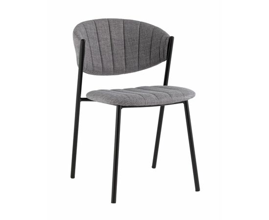 Стул Харпер ткань рогожка серый | Интернет магазин мебели и декора LifeDekor