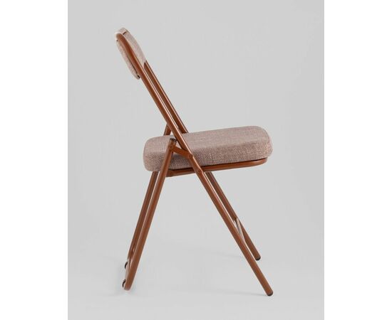 Стул складной Джонни рогожка капучино каркас капучино, изображение 7 | Интернет магазин мебели и декора LifeDekor