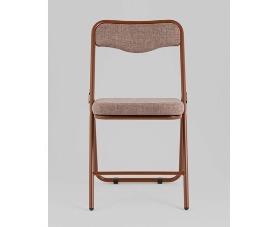 Стул складной Джонни рогожка капучино каркас капучино, изображение 8 | Интернет магазин мебели и декора LifeDekor