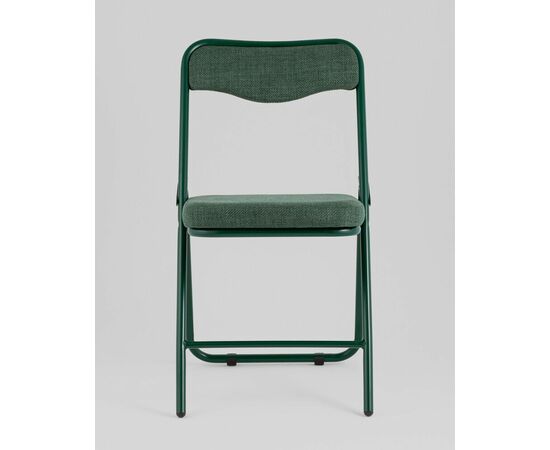 Стул складной Джонни рогожка зеленая каркас зеленый, изображение 8 | Интернет магазин мебели и декора LifeDekor