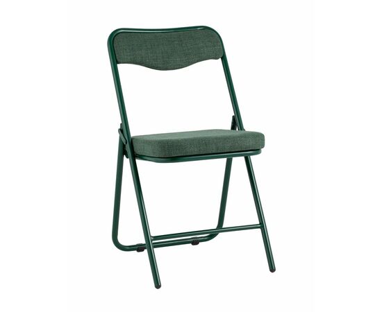 Стул складной Джонни рогожка зеленая каркас зеленый | Интернет магазин мебели и декора LifeDekor