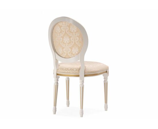 Стул деревянный Данте молочный / золотая патина, изображение 4 | Интернет магазин мебели и декора LifeDekor