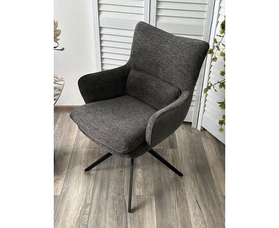 Студ Mojo ткань комби серый, поворотно-возвратный механизм 360 градусов, изображение 7 | Интернет магазин мебели и декора LifeDekor