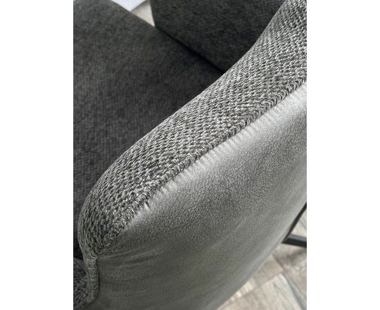 Студ Mojo ткань комби серый, поворотно-возвратный механизм 360 градусов, изображение 5 | Интернет магазин мебели и декора LifeDekor