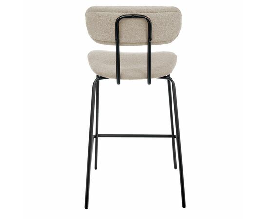 Стул полубарный Ant букле латте, изображение 4 | Интернет магазин мебели и декора LifeDekor