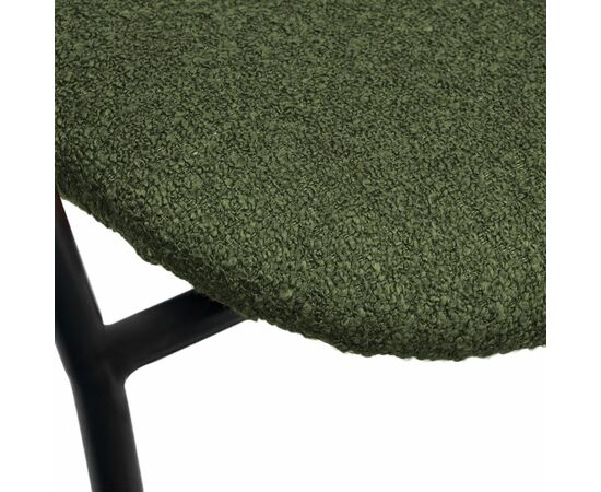 Стул Ant букле зелёный, изображение 6 | Интернет магазин мебели и декора LifeDekor