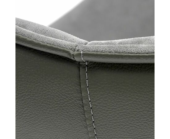 Кресло LOBSTER CHAIR серый искусственная замша, серый, изображение 7 | Интернет магазин мебели и декора LifeDekor