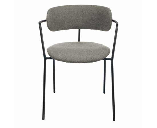 Стул Ant букле серый, изображение 2 | Интернет магазин мебели и декора LifeDekor