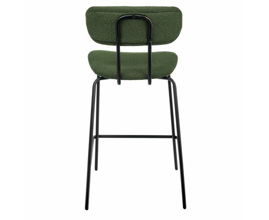 Стул полубарный Ant букле зеленый, изображение 4 | Интернет магазин мебели и декора LifeDekor
